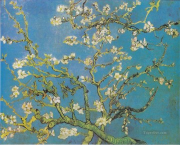 Flores Painting - Ramas con Flor de Almendro 2 Vincent van Gogh Impresionismo Flores